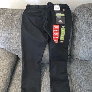 flex slim skinny fit twill work pants